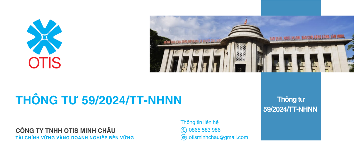 Thông tư 59/2024/TT-NHNN