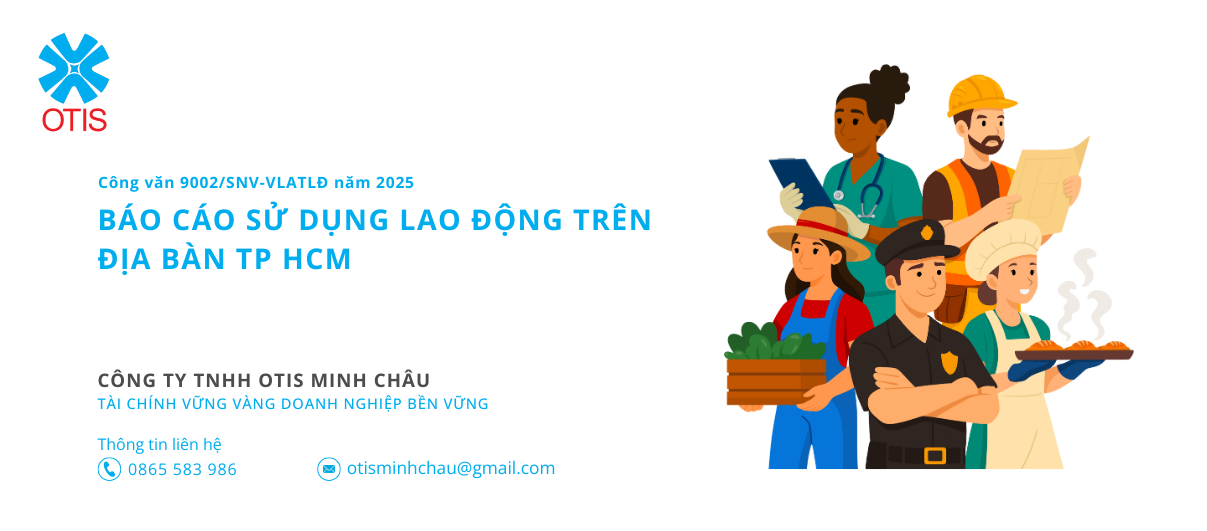 Công văn 9002/SNV-VLATLĐ năm 2025 về báo cáo sử dụng lao động trên địa bàn TP HCM