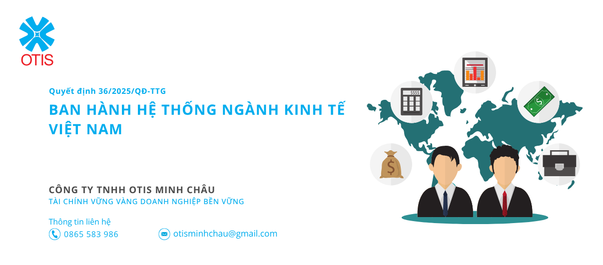 Quyết định 36/2025/QĐ-TTG ban hành hệ thống ngành kinh tế Việt Nam