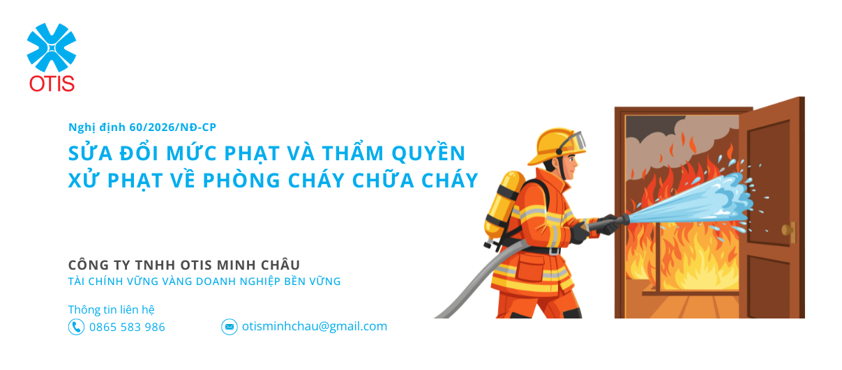 Nghị định 60/2026/NĐ-CP về sửa đổi mức phạt và thẩm quyền xử phạt về phòng cháy chữa cháy