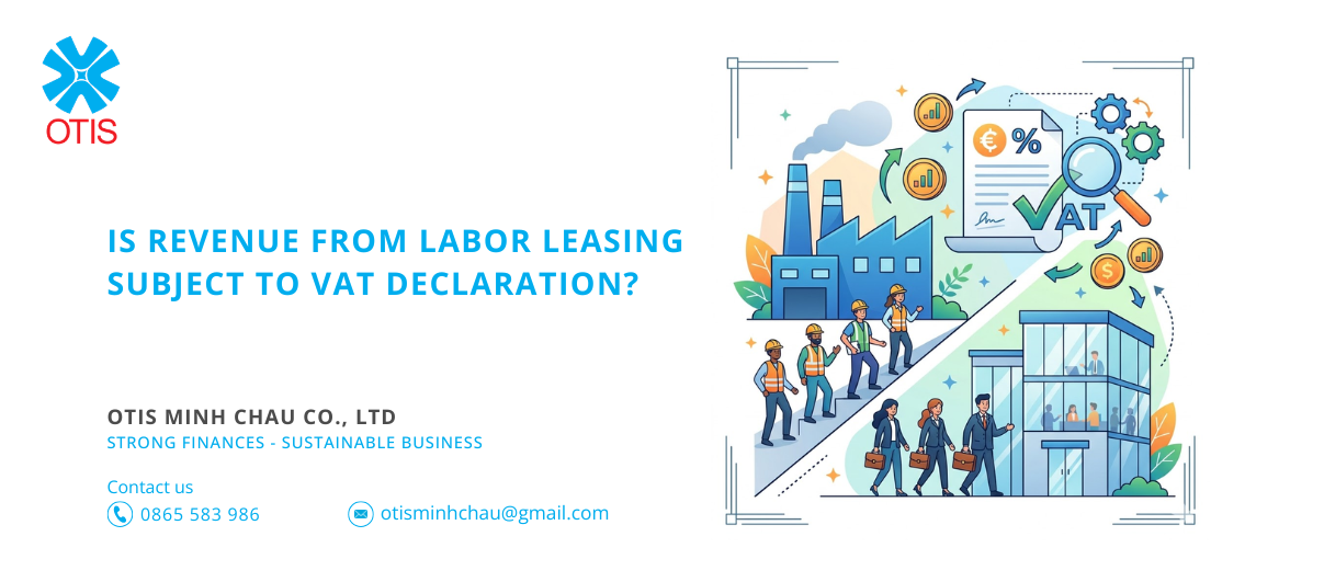 Is revenue from labor leasing subject to VAT declaration?