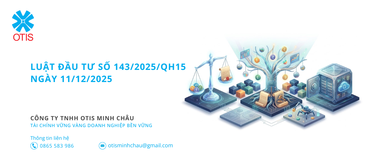LUẬT ĐẦU TƯ SỐ 143/2025/QH15 NGÀY 11/12/2025